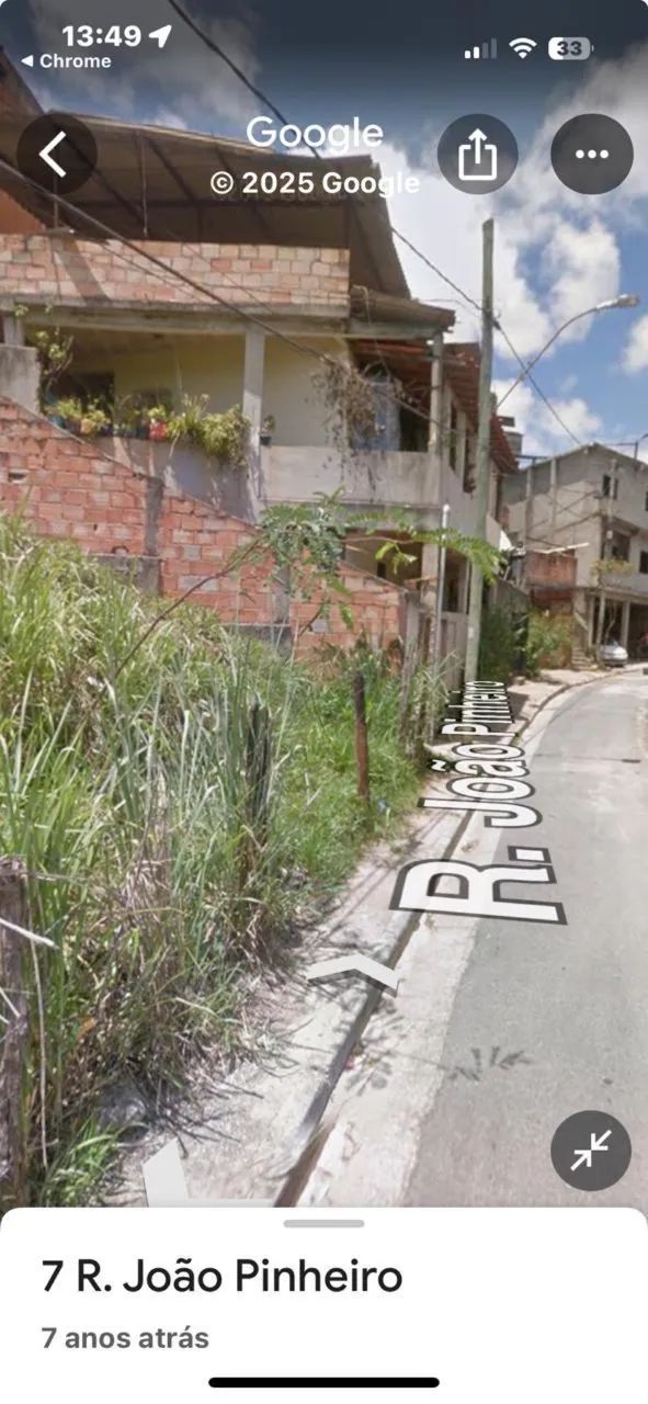 Lote no Capitão Eduardo. R$ 110 mil