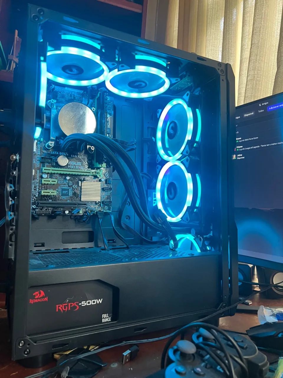 PC Gamer RGB com controle led - Foto 4