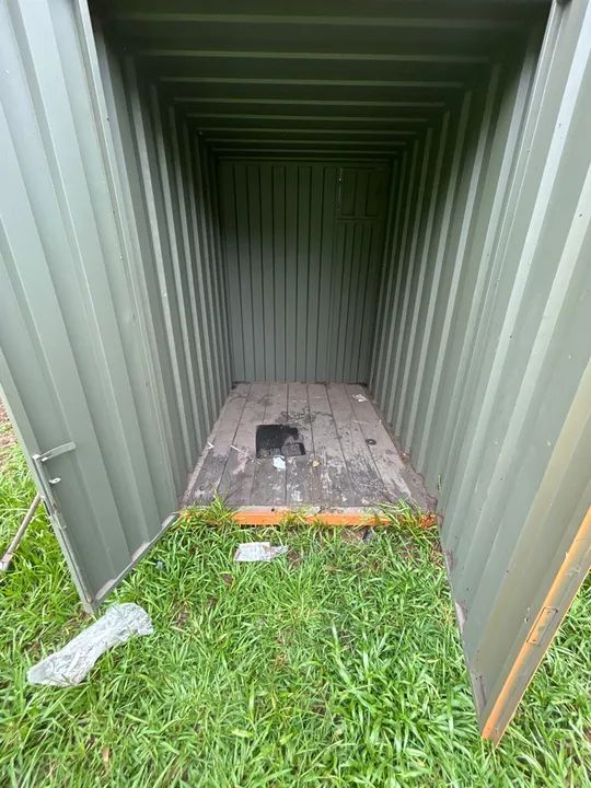 Container  obra guarda ferramentas cimento betoneira tetra chave - Foto 4