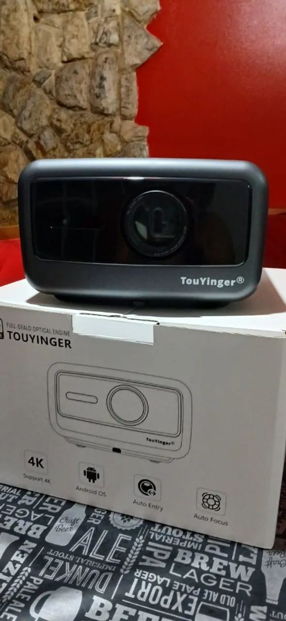 Projetor Touynger Q12W PRO - NOVO (Aberto Apenas para Teste e divulgação) - Foto 5