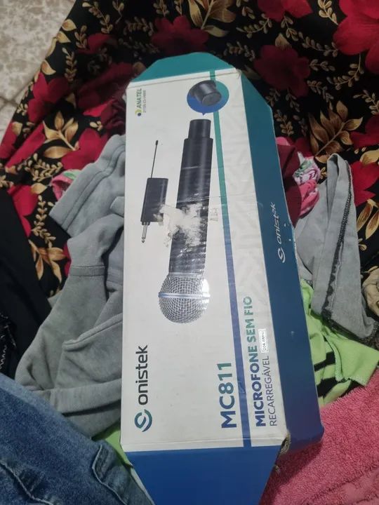 Vendo microfone sem fio em ótimo estado  - Foto 2