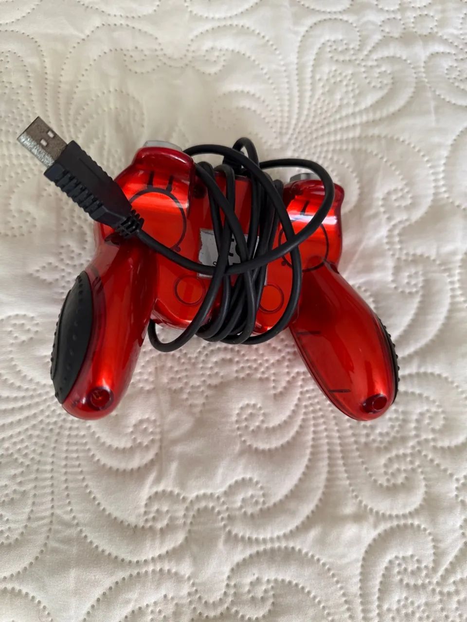 Controle de PC Vermelho com Fio USB