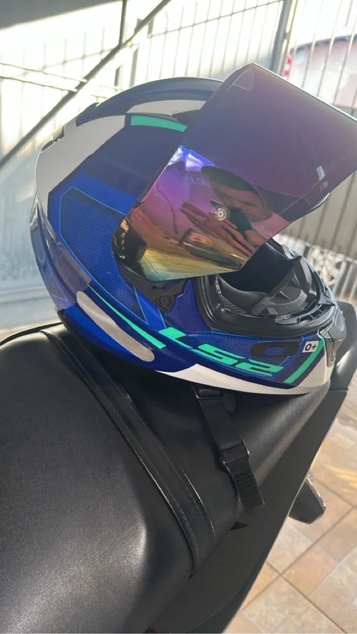 Capacete LS2 com Intercom Bluetooth - Foto 2
