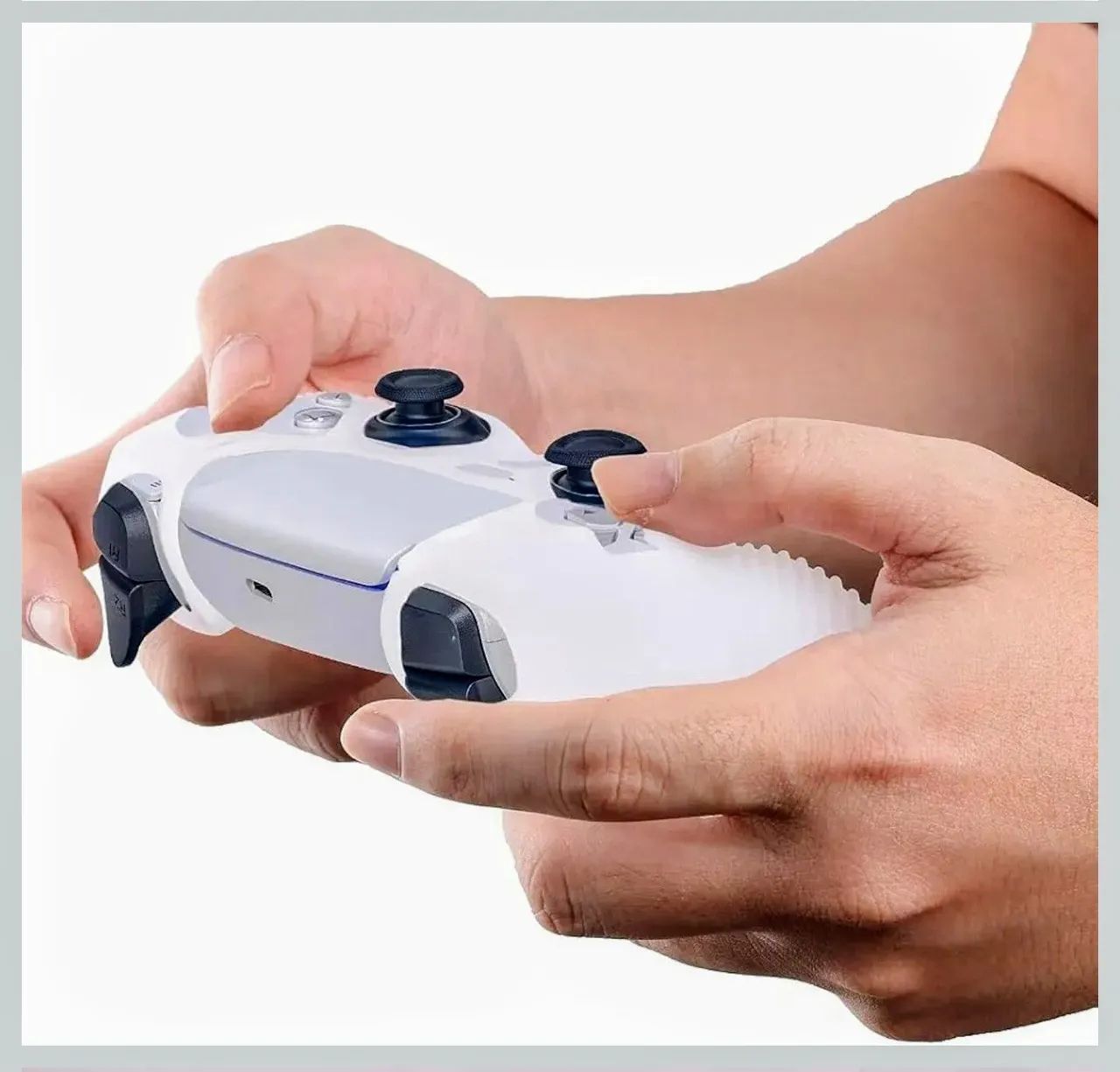 Kit Capa de Silicone para Controle PS5 - Foto 3