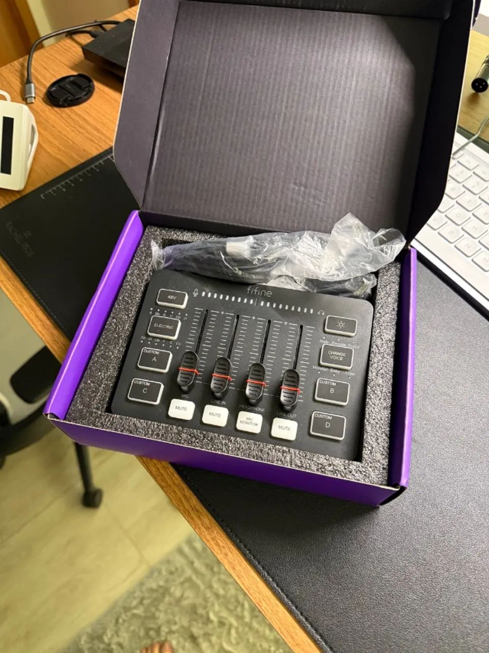 Mixer Fifine AmpliGame SC3 - Foto 4