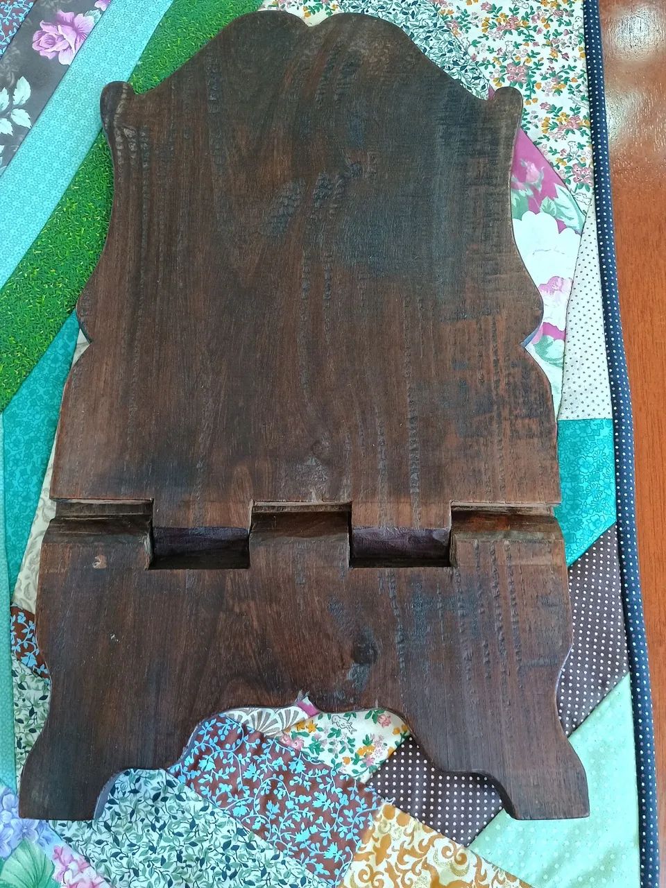 2 lindos suporte de madeira para livros. - Foto 6