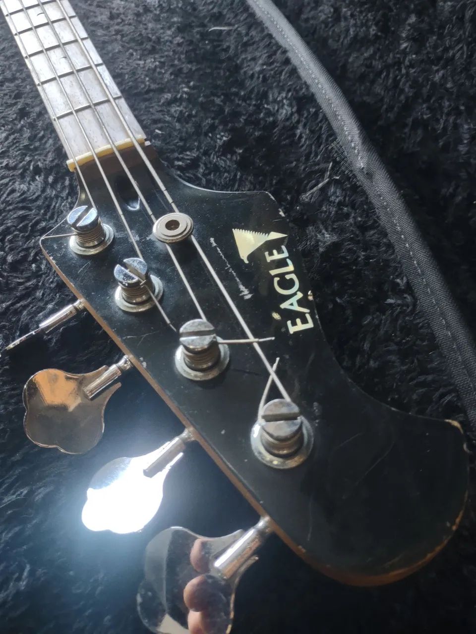 Eagle Jazz bass 4C canhoto ACEITO TROCAS  - Foto 3