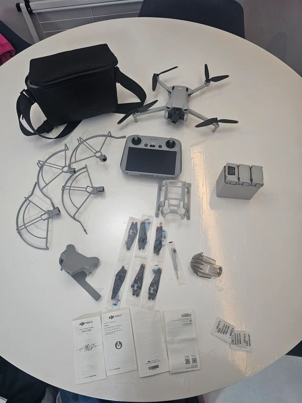 Mini 3 dji completo, tela, protetores. O melhor da plataforma 