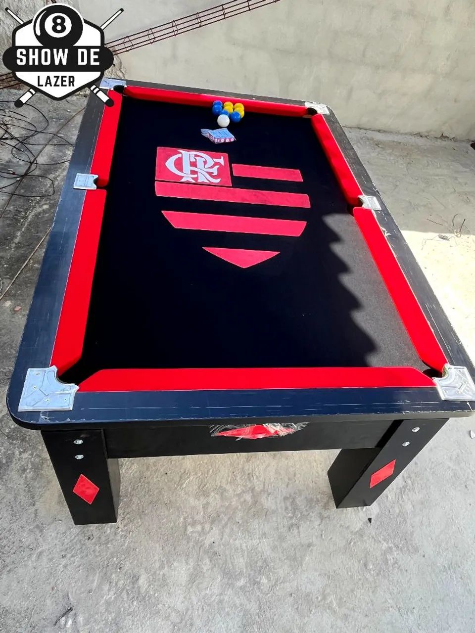 Sinuca Gaveta Personalizada Flamengo  - Foto 2