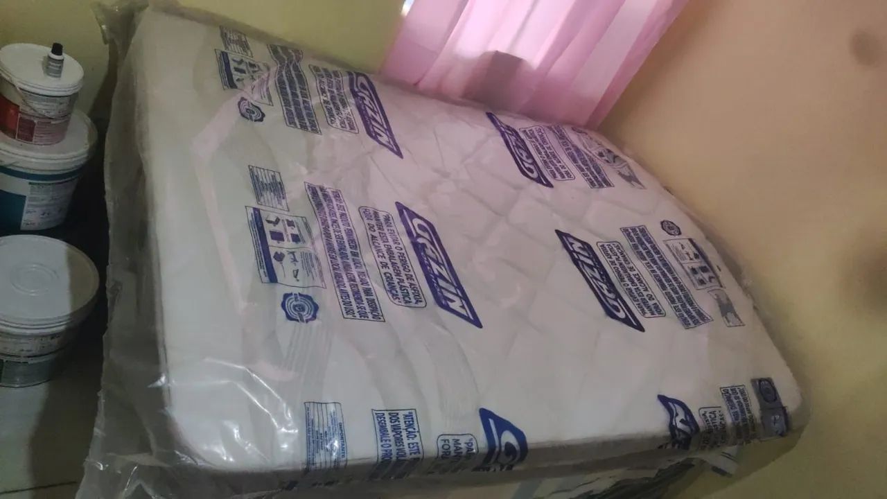 Cama box casal molas ensacadas nova - Foto 2