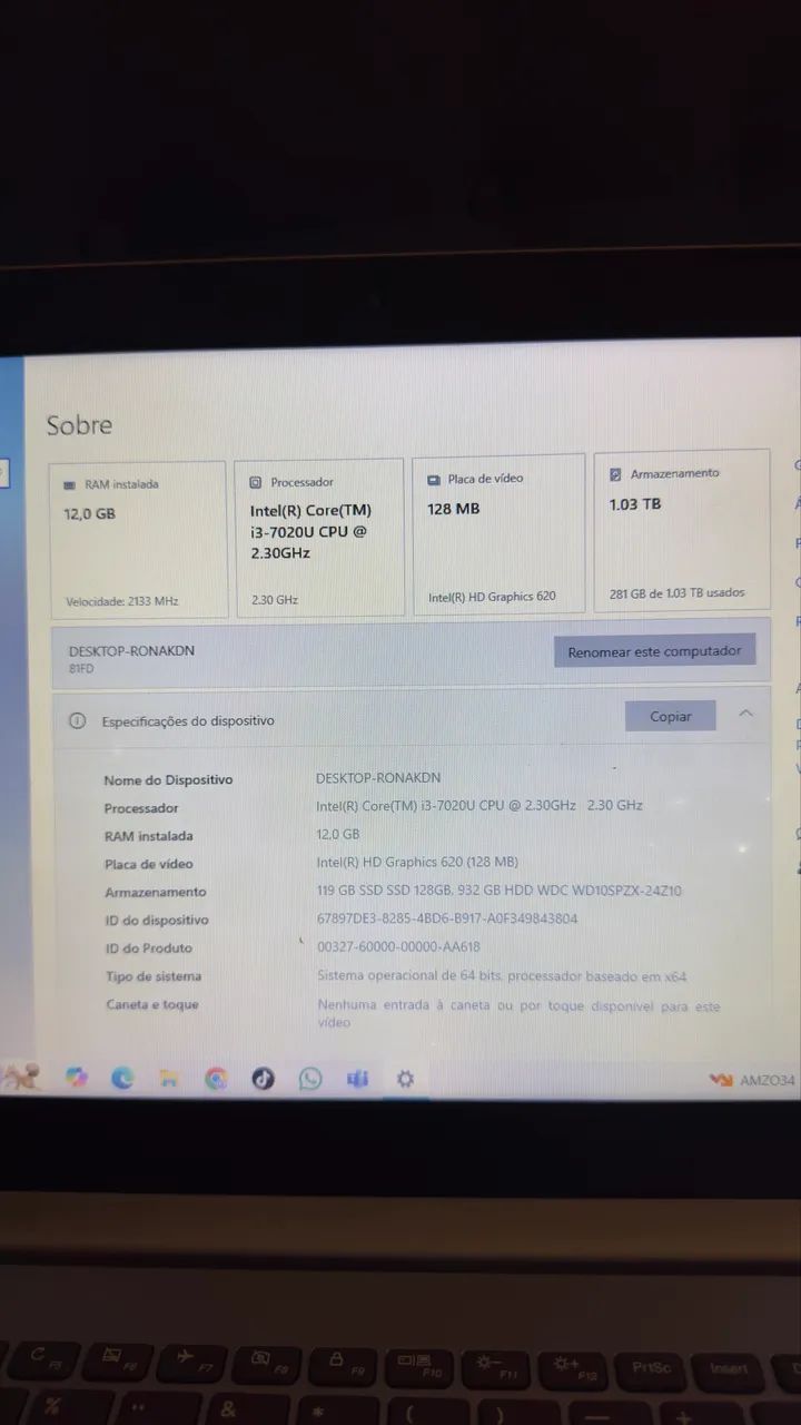 NOTEBOOK LENOVO IDEAPAD  - Foto 5