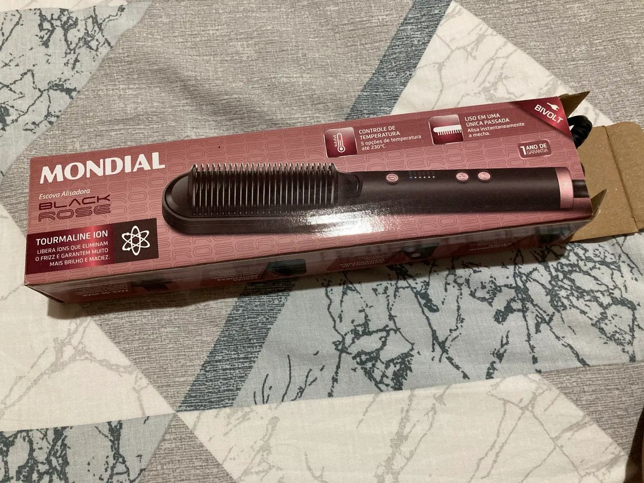 Vendo escova alisadora MONDIAL por 100 reais