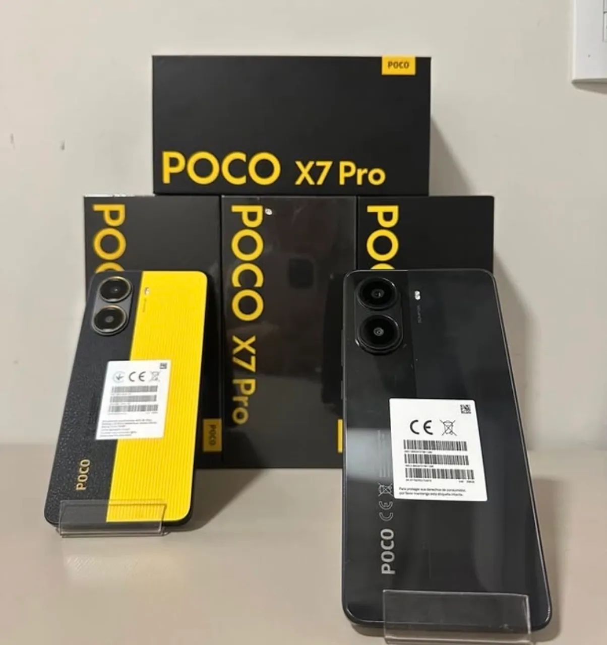 Celular Xiaomi Poco X7 PRO 5G NFC 512GB 12GB RAM R$2450,00 Lacrado Preto Verde Novo 