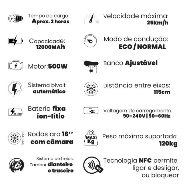 Bicicleta Eletrica Hass 500w - Foto 4