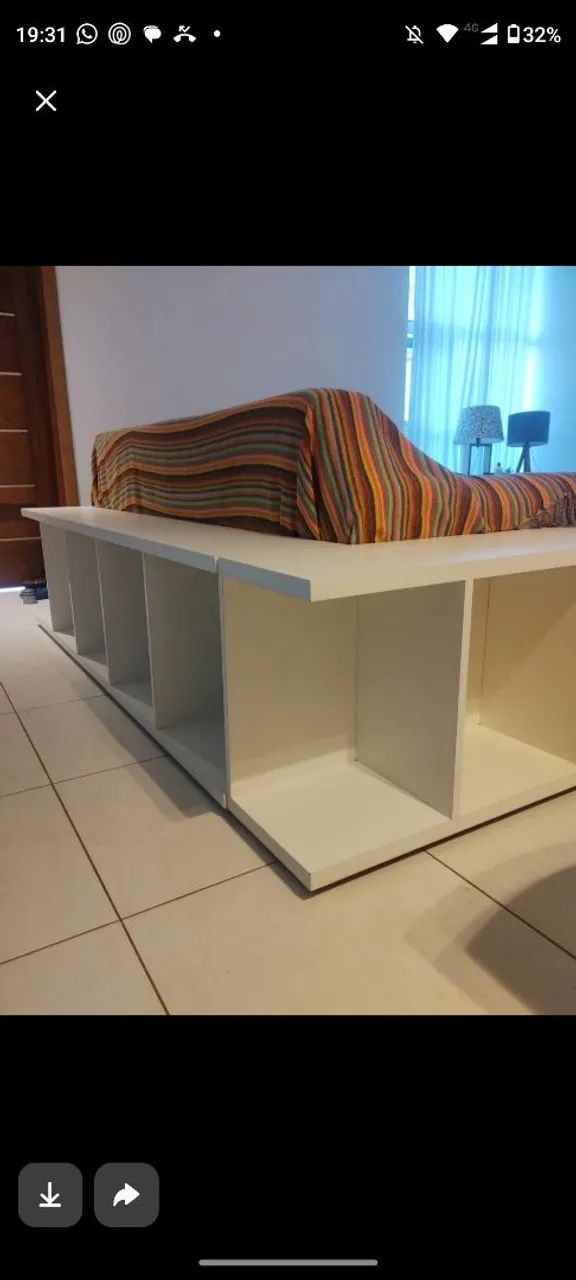 Aparador de sofá em L lindíssimo  - Foto 3