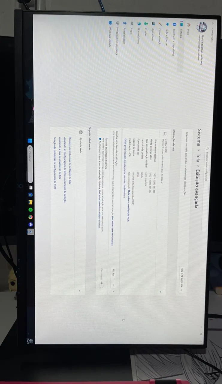 Monitor Gamer Órbita OX 24 165 Hz - Foto 3