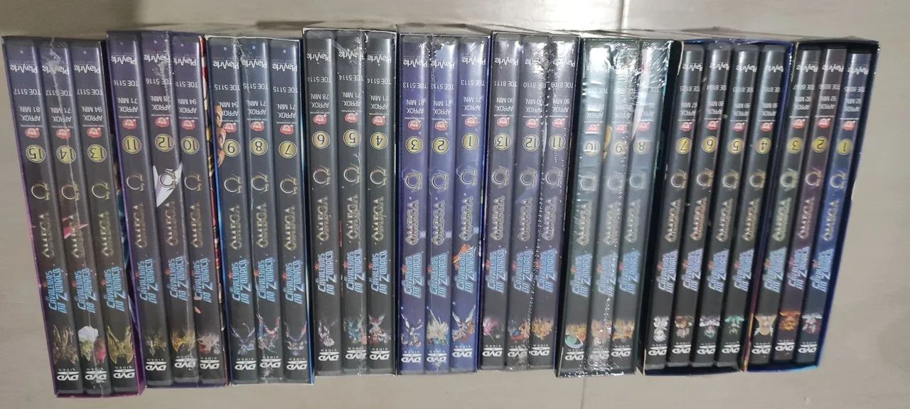 GOATBED PAST MASTERS5枚セット＋オマケDVD Coleção completa DVDs ômega e Lost Canvas cavaleiros do zodíaco