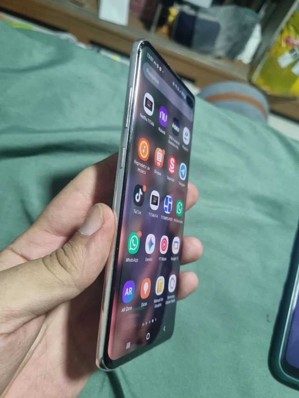 S10 Plus top de linha. Vendo ou troco