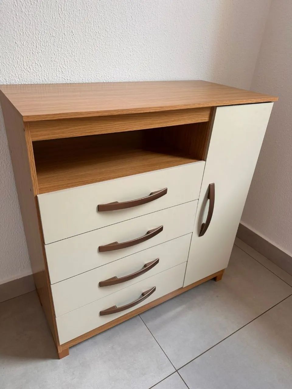 Cômoda 4 gavetas Com sapateira  - Foto 2