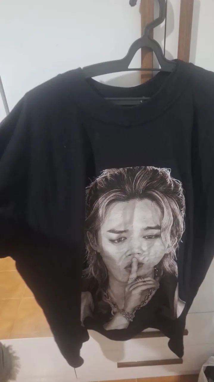 Camiseta Jimin (BTS) oversized