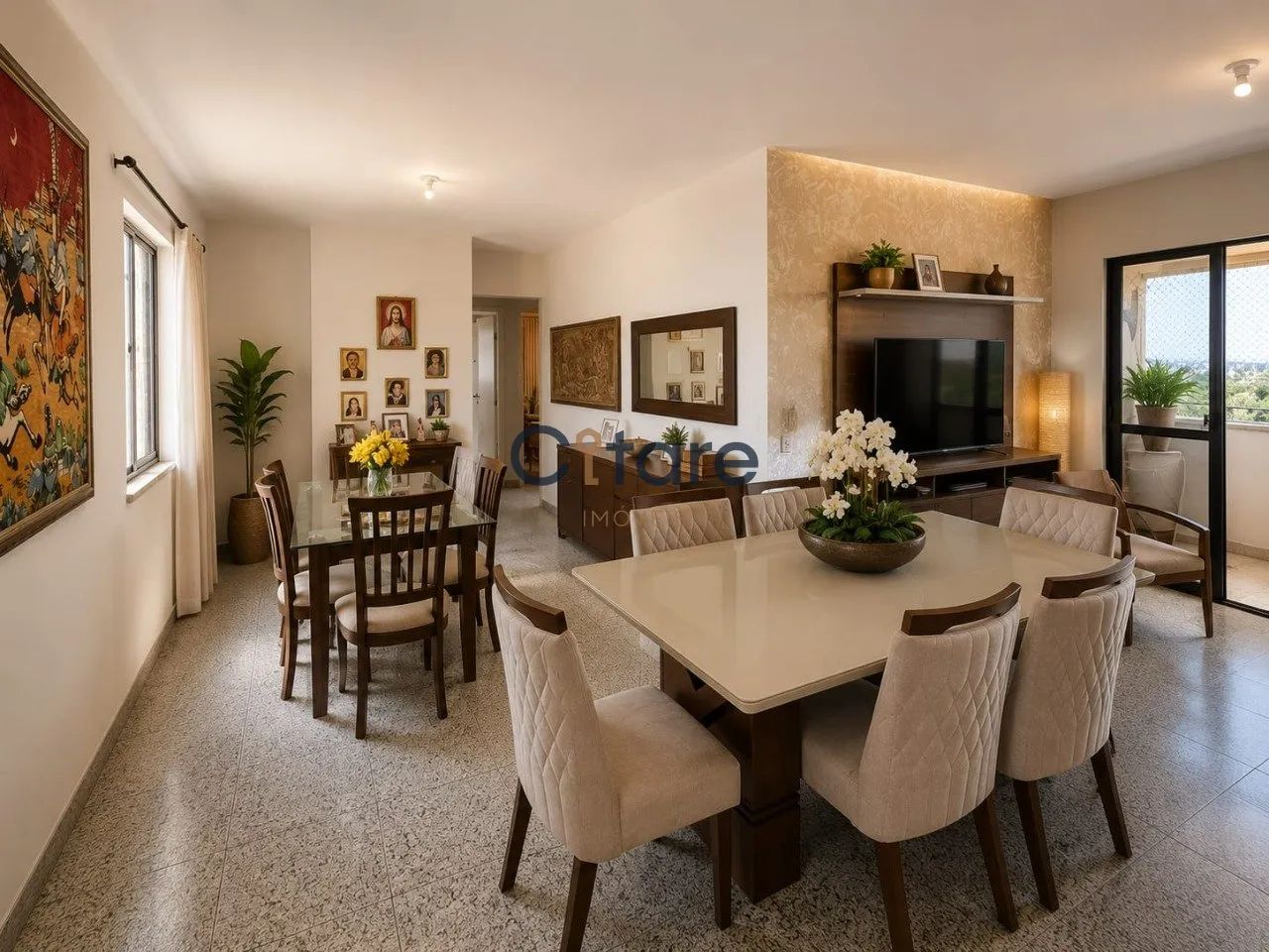 Apartamento à venda no Cocó com 116m², 03 quartos