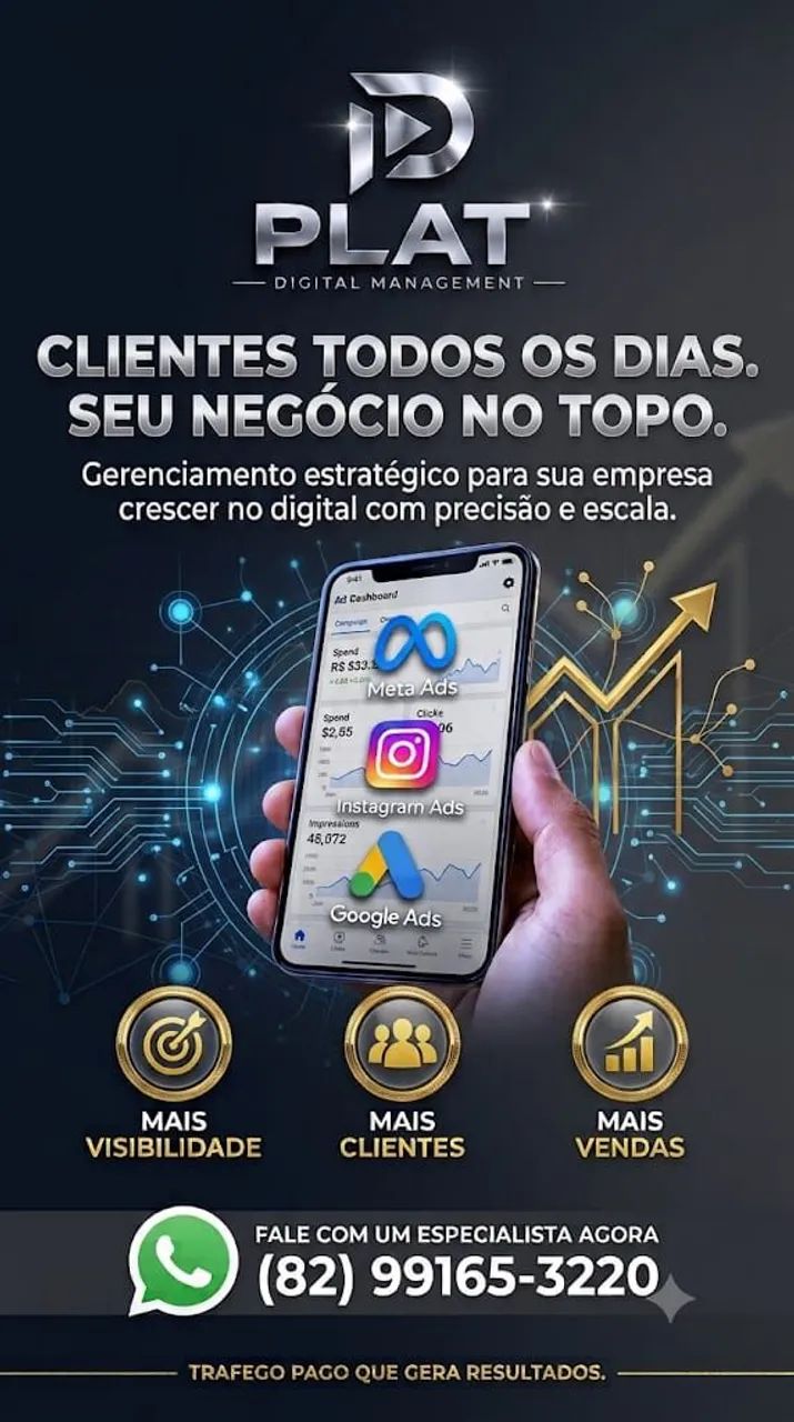 Gestão de tráfego pago 