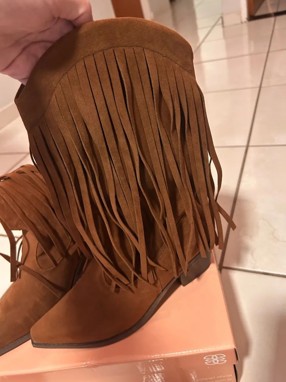 Bota com Franjas  - Foto 3