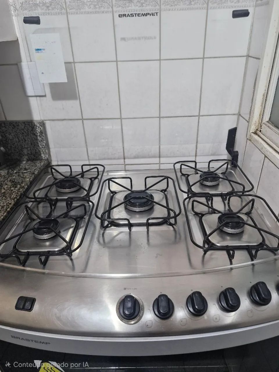 Fogão 5 bocas - Brastemp - Foto 2
