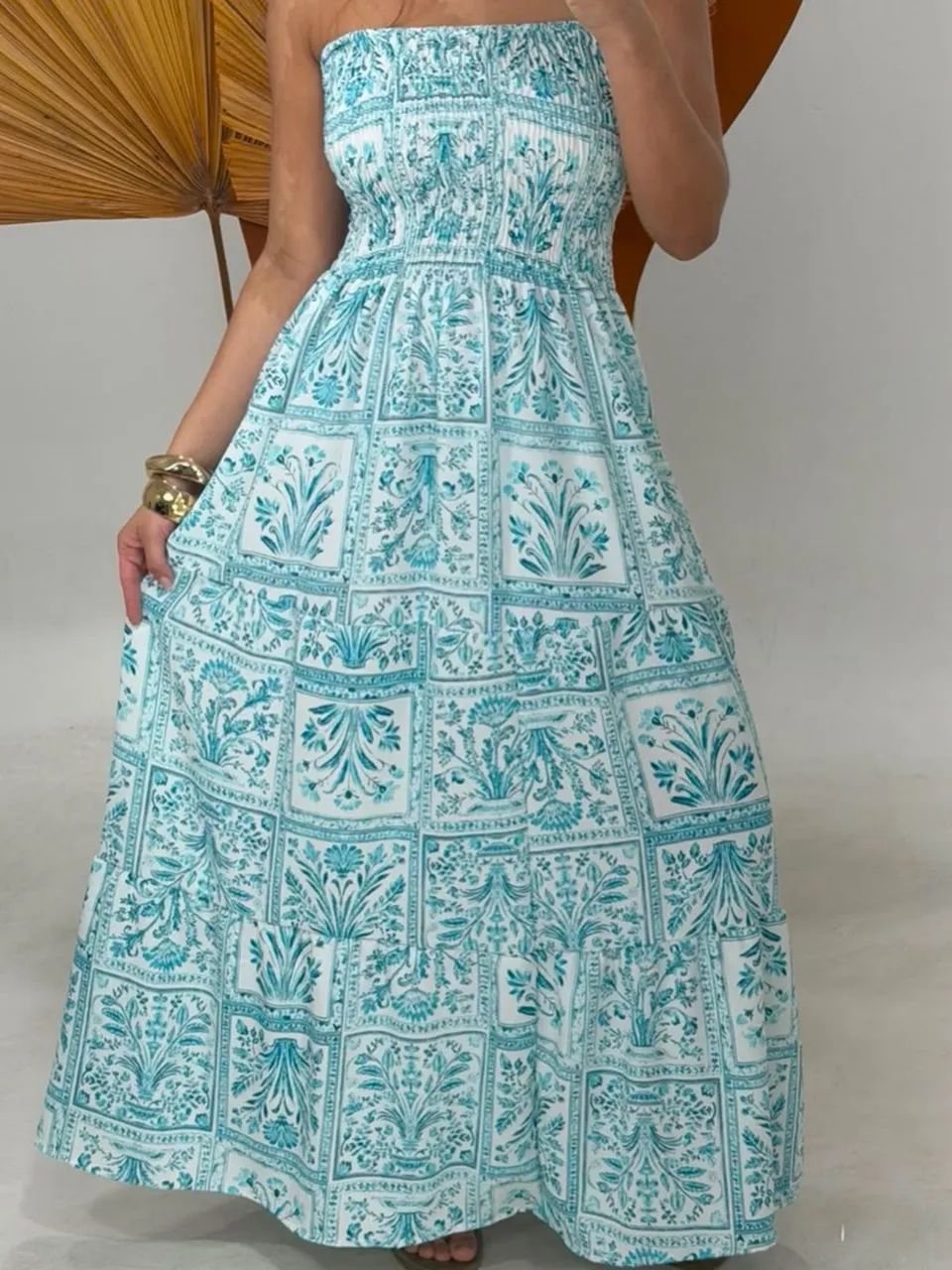 Vestido farm longo