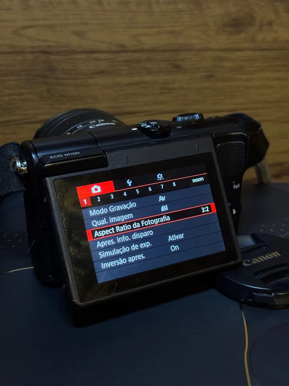 canon m100 semi nova - Foto 2