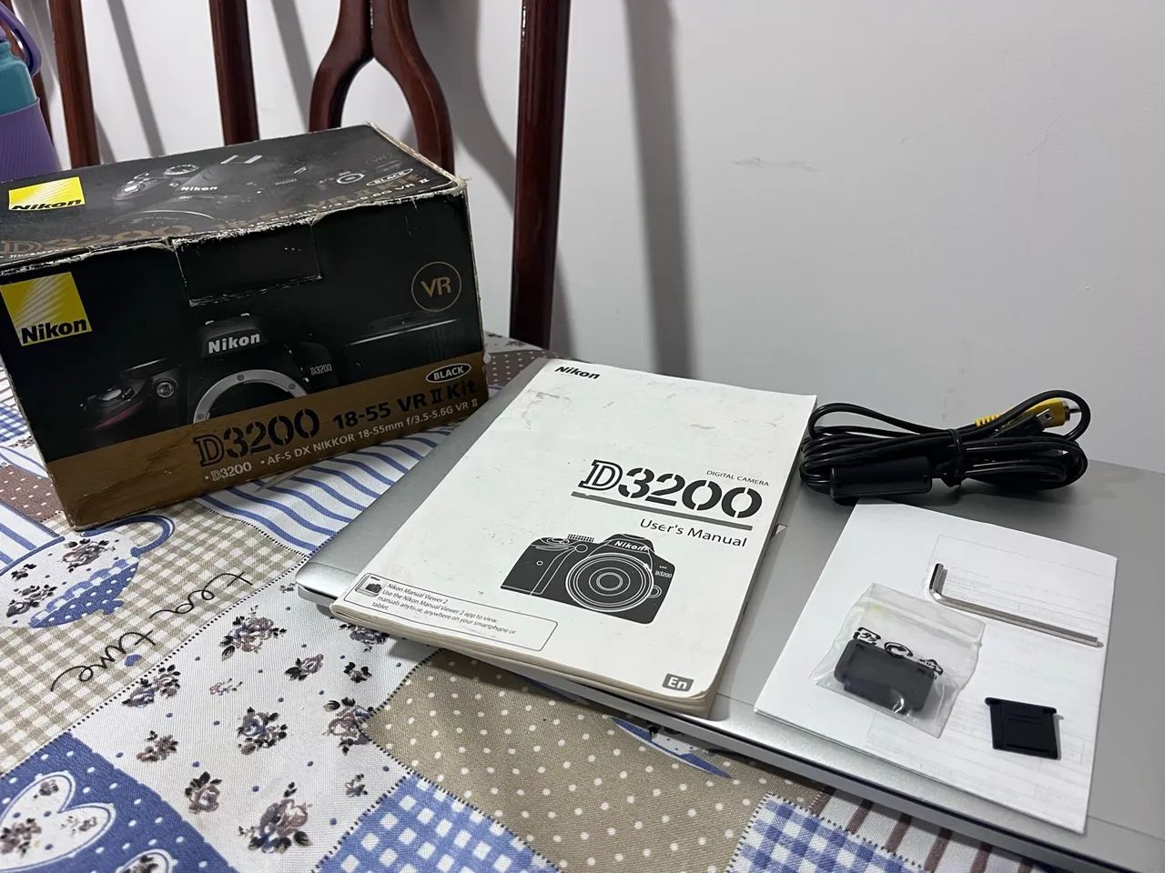 Nikon D3200 super conservada, com caixa e nota - Foto 5