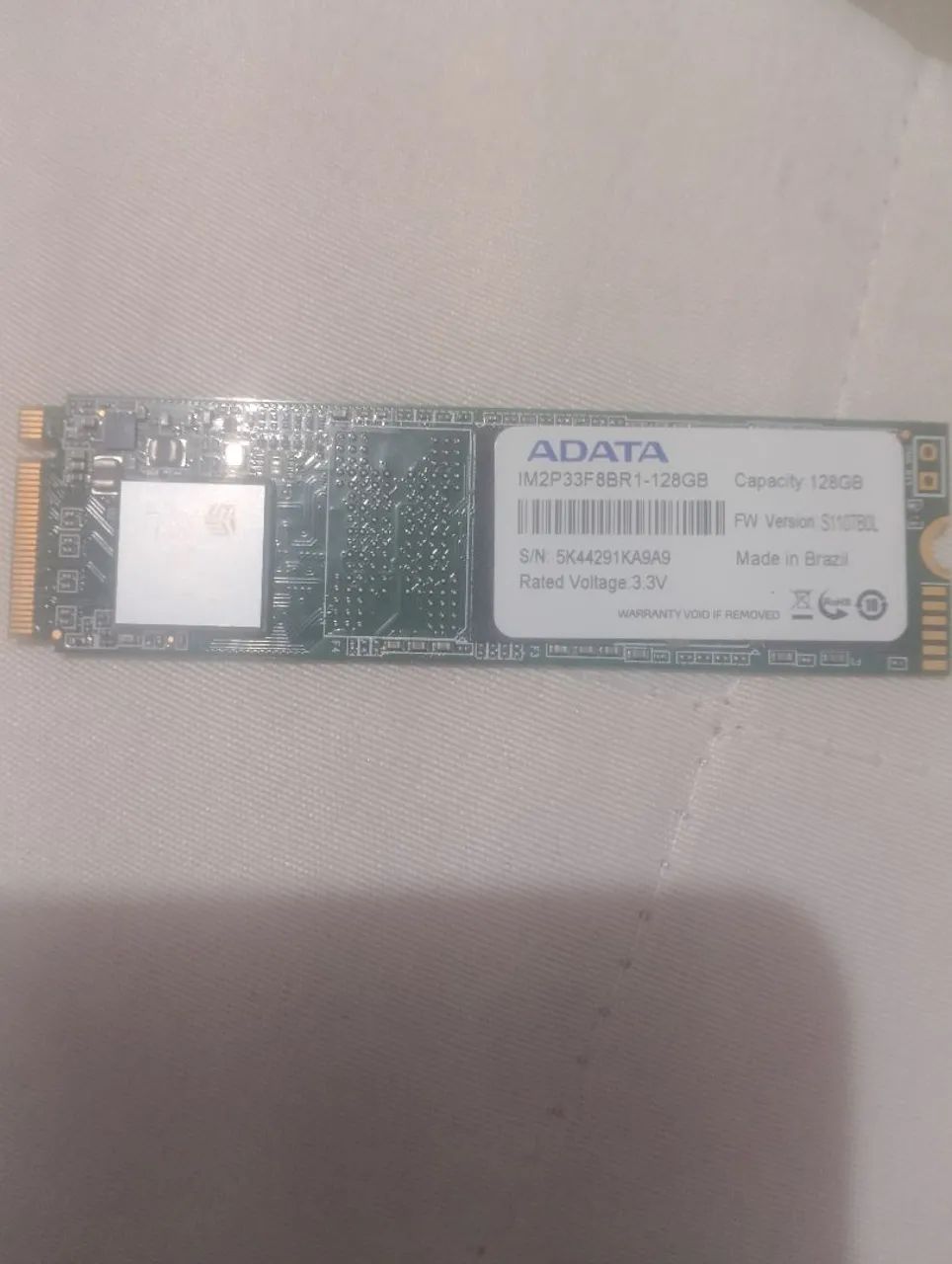 Ssd 128 gb de notebook 