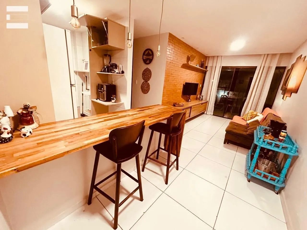 Apartamento Mobiliado para Alugar no Edifício Miguel Arcanjo - Foto 2