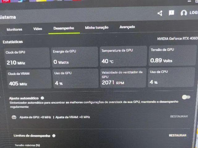 GIGABYTE RTX 4060 WINDFORCE OC 8GB (COM DETALHES) - Foto 5