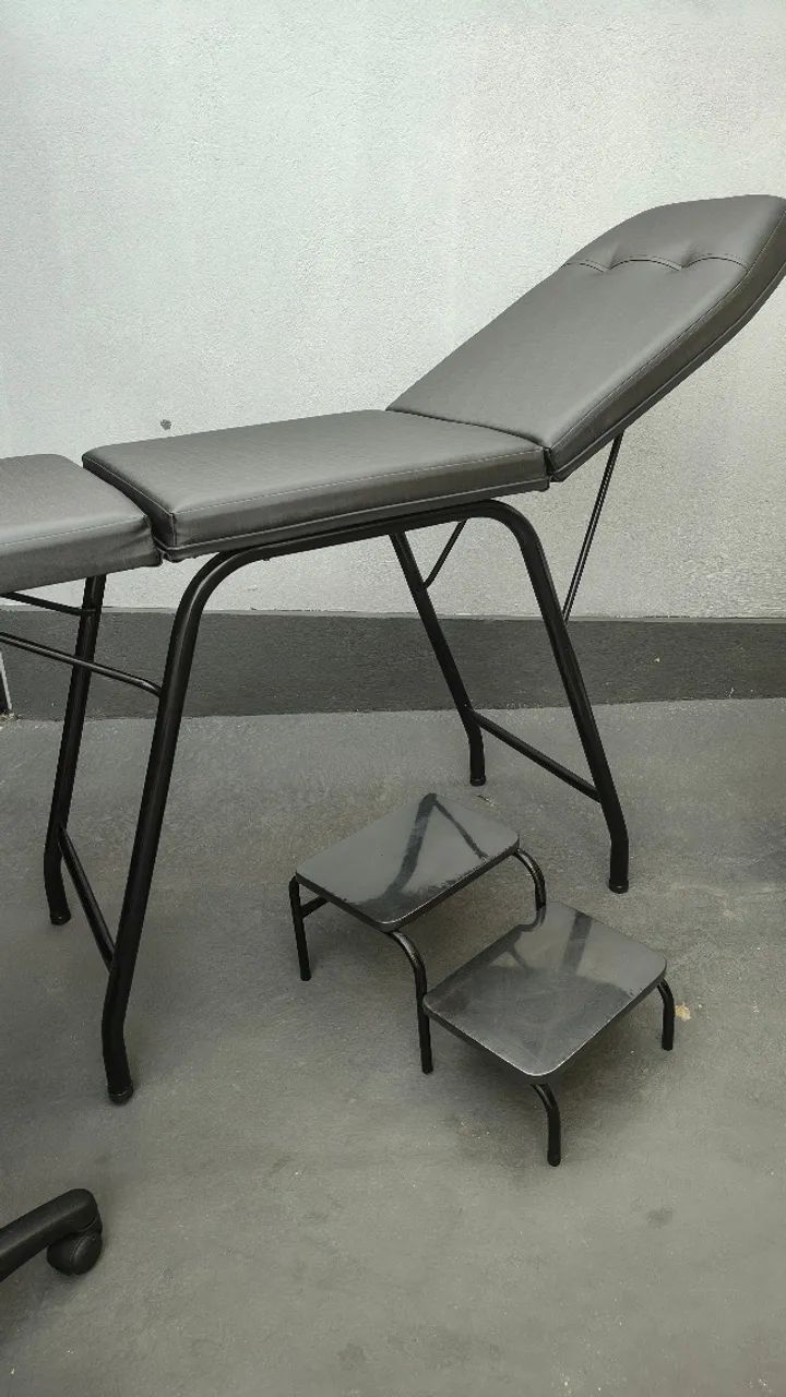 Maca 3 posiçoes com mocho e escada + carrinho auxiliar  - Foto 2