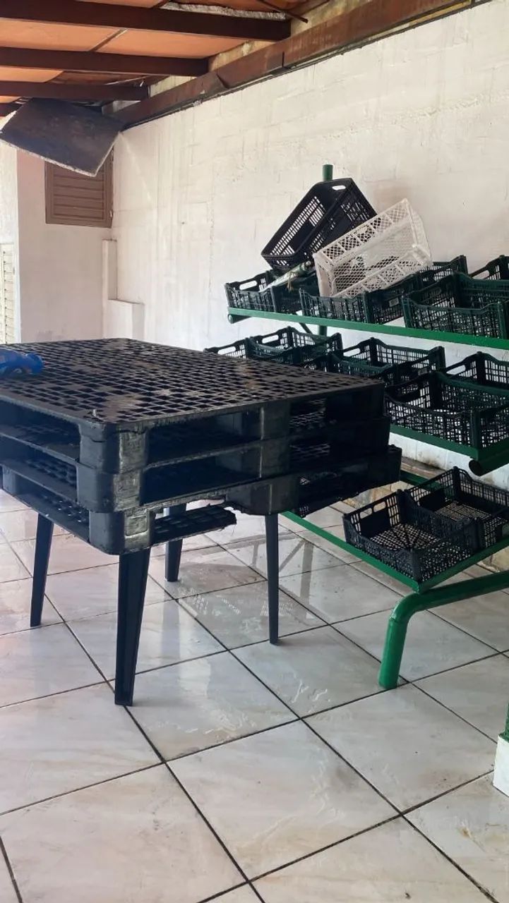 Palett's de plástico reforçado com 1,20x1000x15 - Foto 4