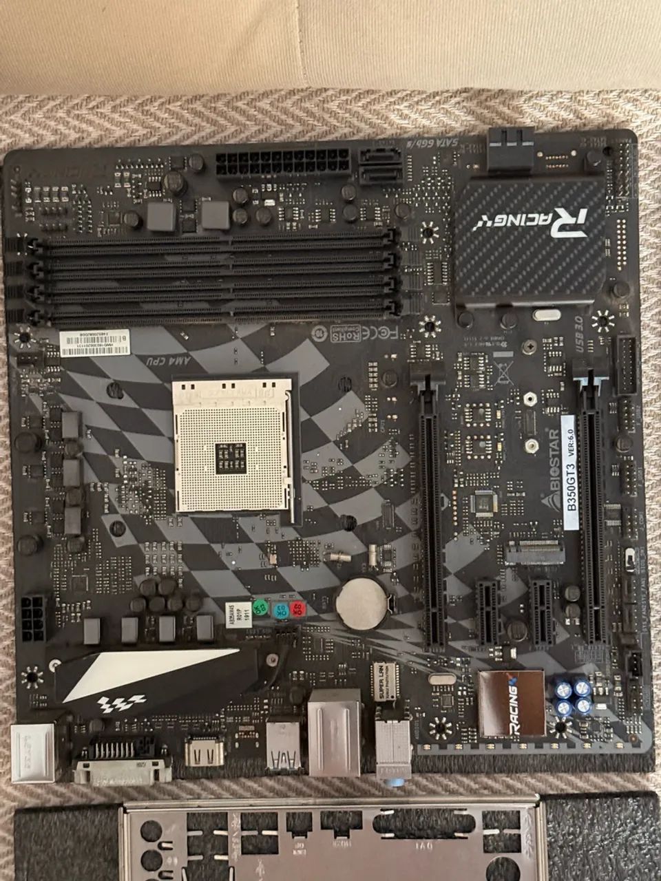 Placa mãe B350 gt3 racing  - Foto 4