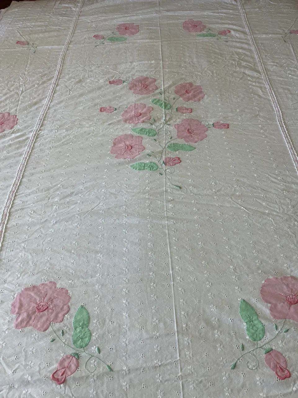 Colcha em Broderie 