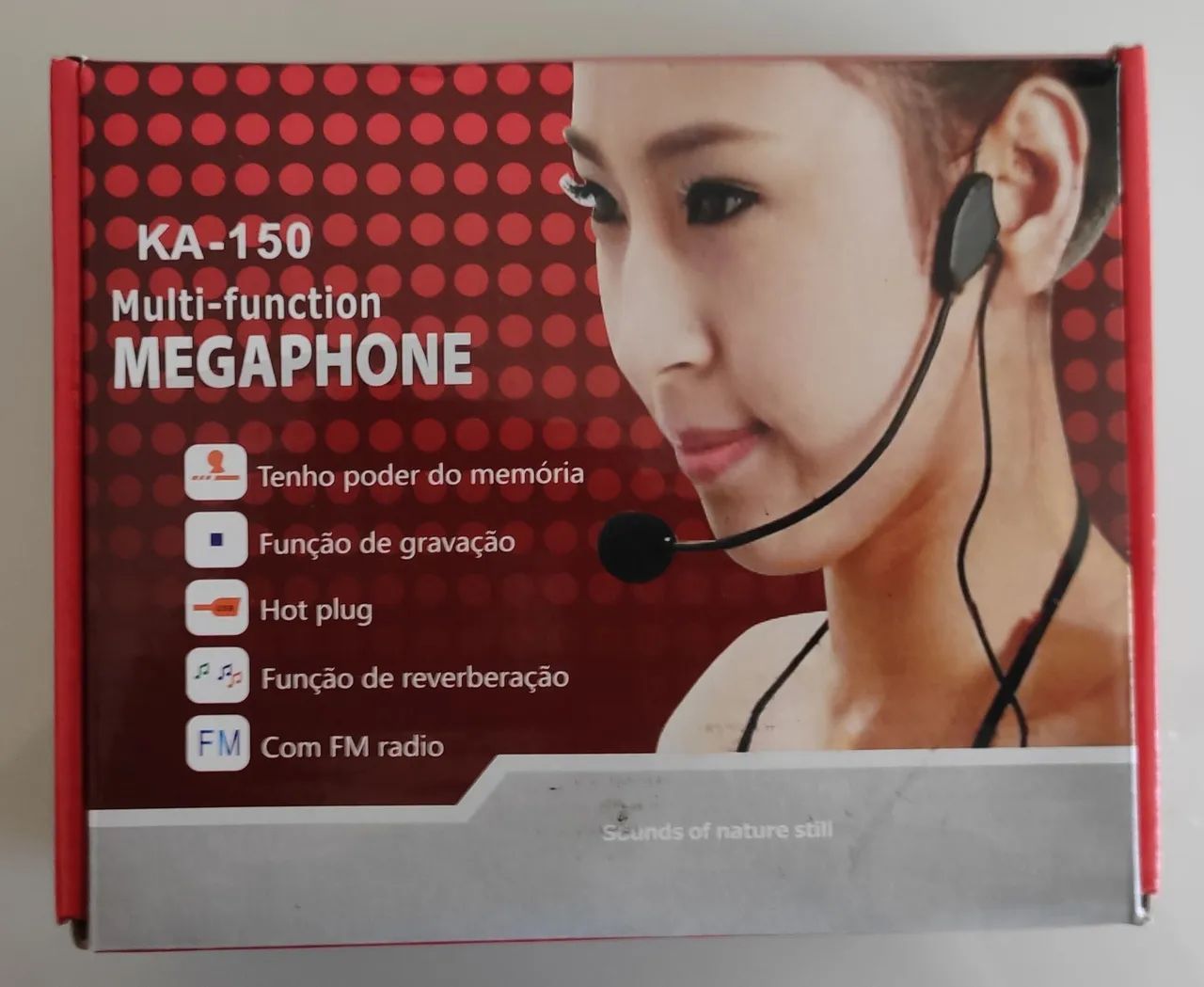 Megaphone KA 150 Preto