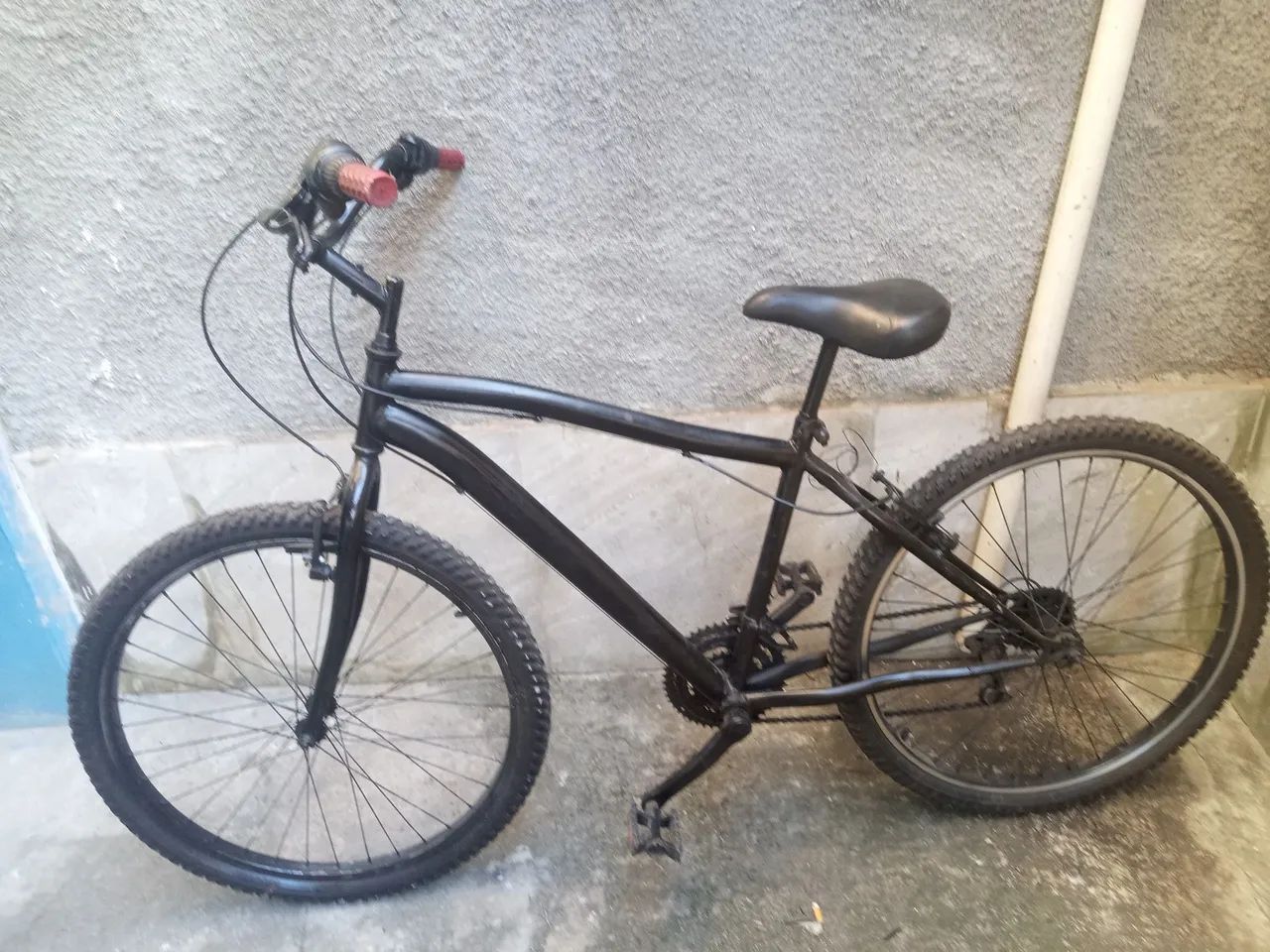 BICICLETA ARO 26 COM MARCHA <br> - Foto 4