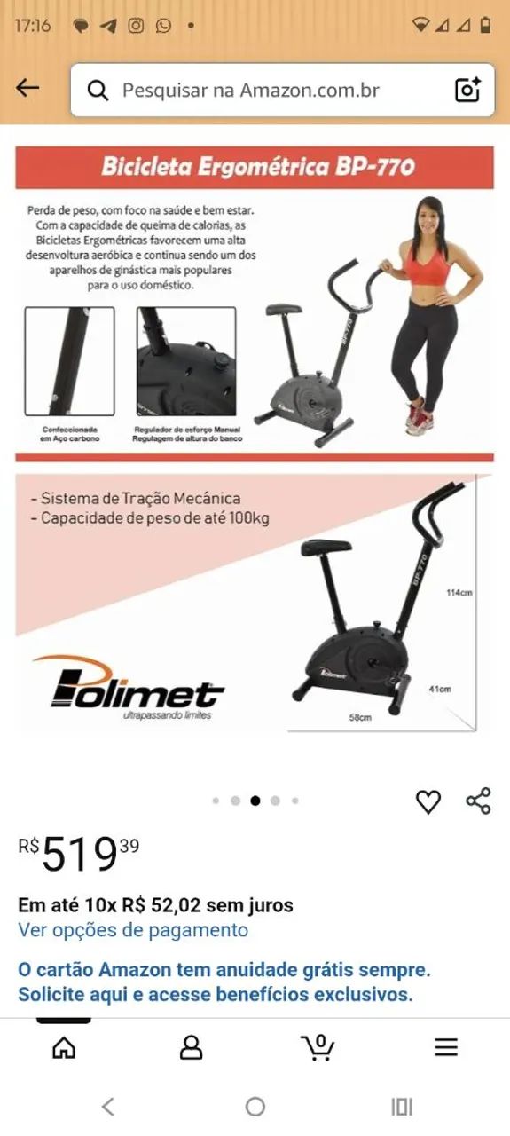 Bicicleta ergométrica  - Foto 3