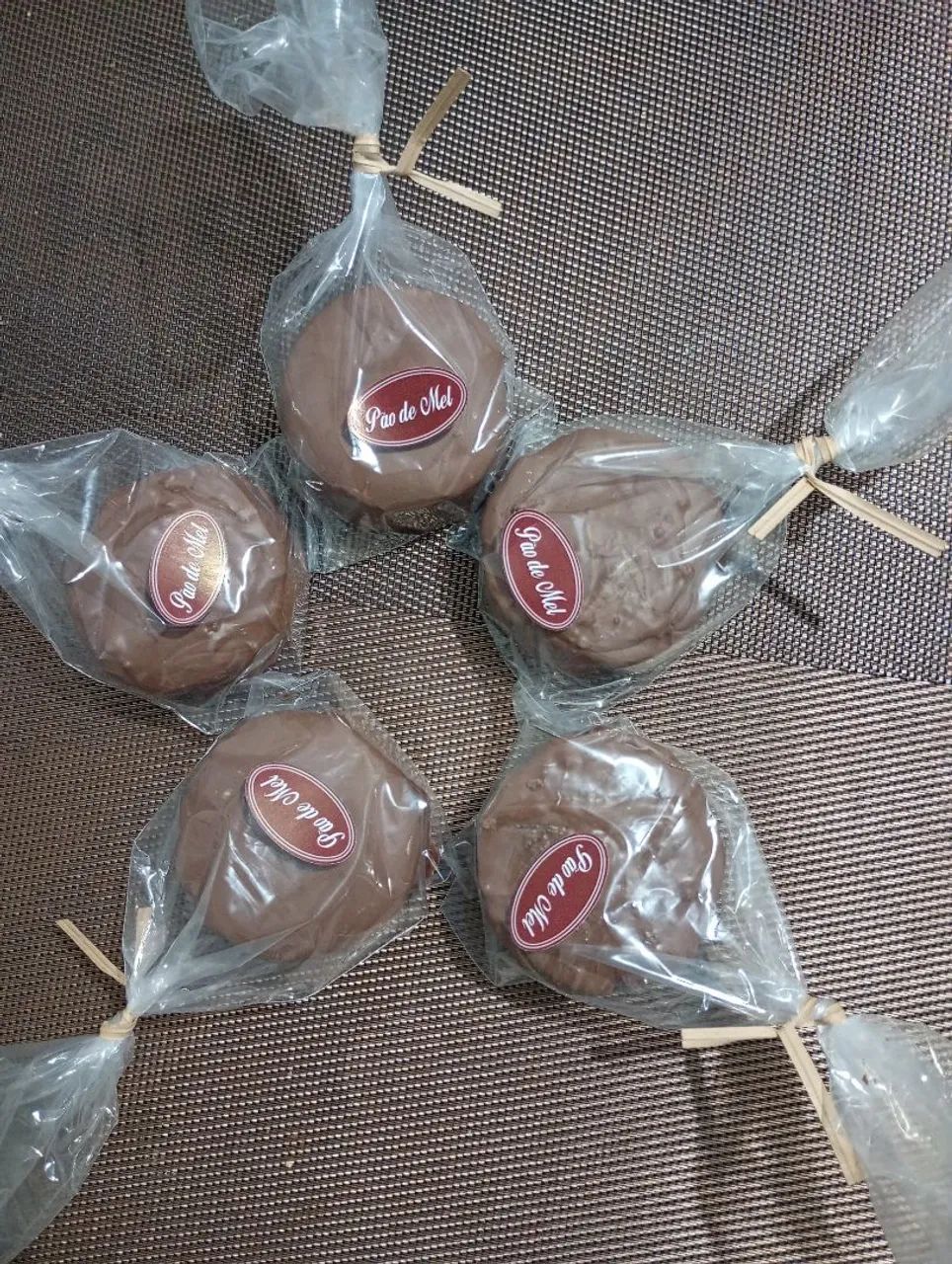 Deliciosos pães de mel 
