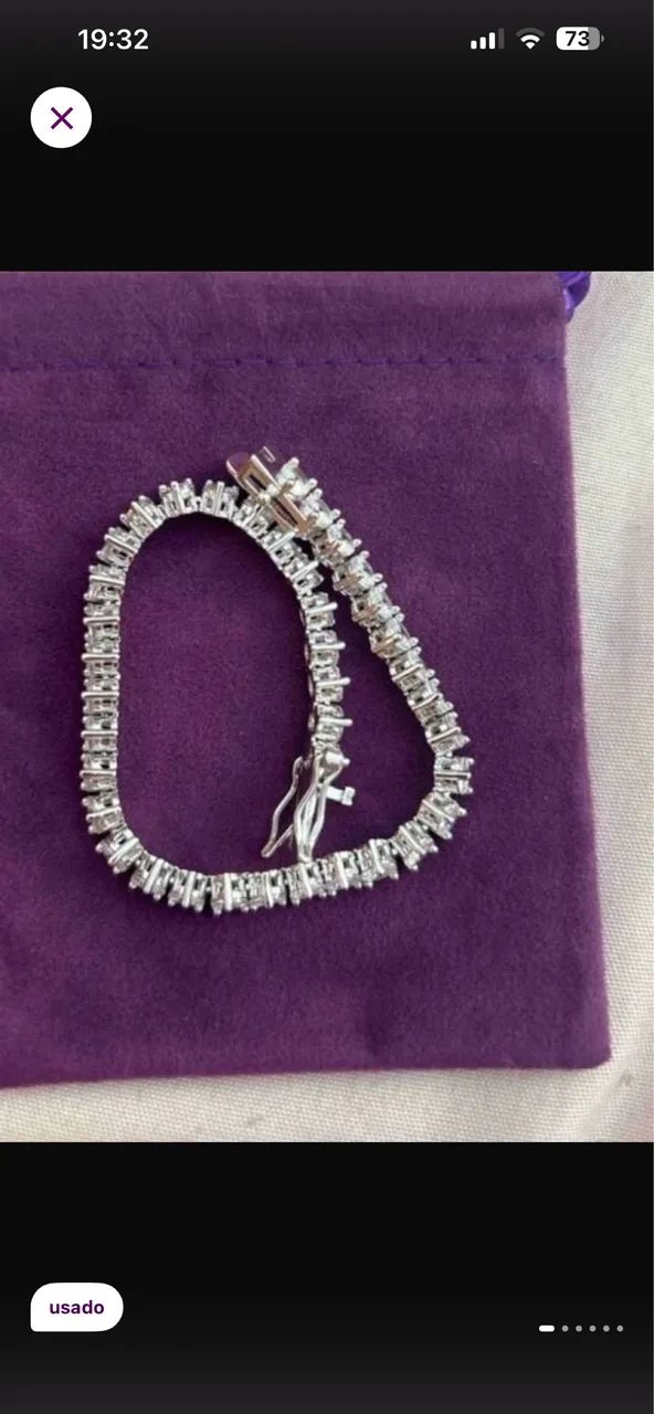 Pulseira ródio branco  - Foto 2