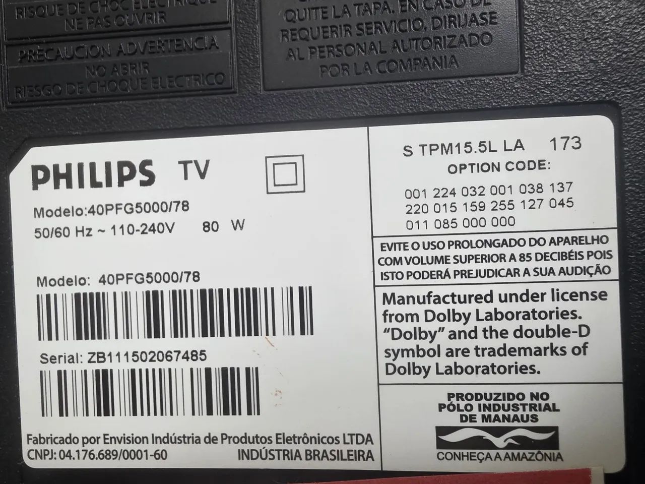 TV Philips 40" - Foto 4