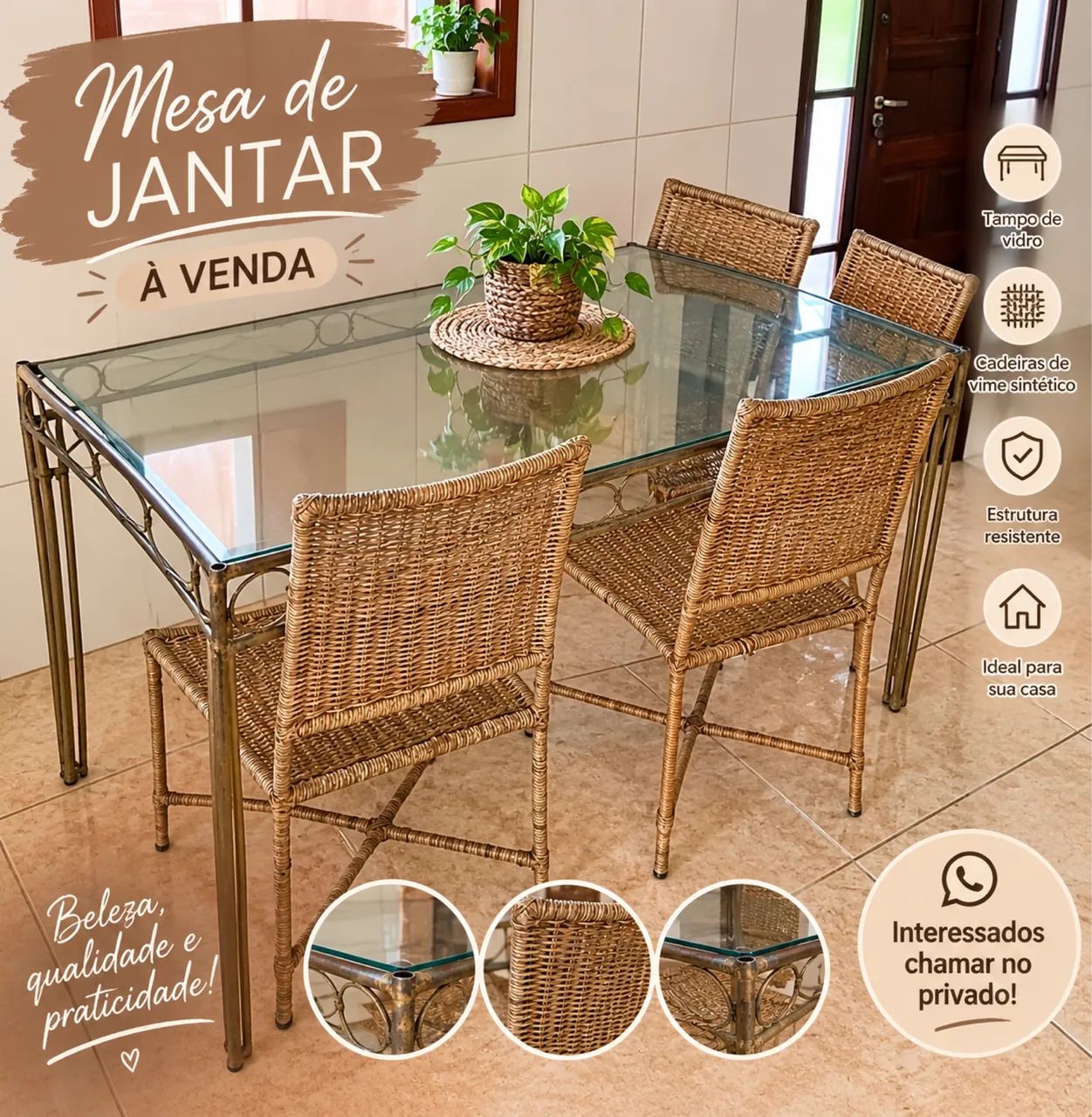 Mesa de jantar  - Foto 4