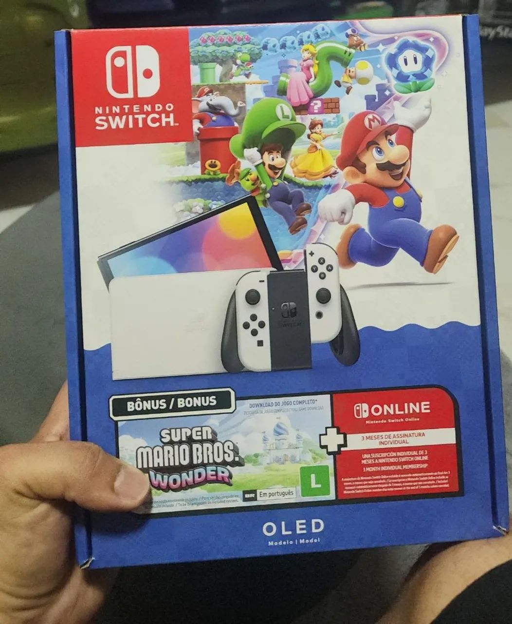 NINTENDO SWITCH OLED SEMINOVO
