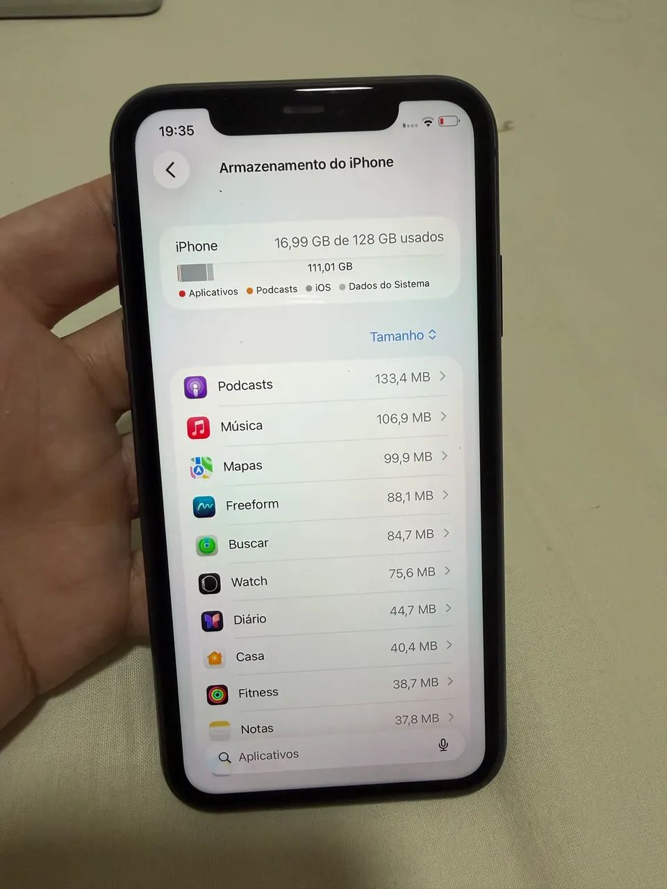 iPhone 11 128GB ORIGINAL IMPECÁVEL + CAIXA COMPLETA | R$ 1.200 - Foto 3