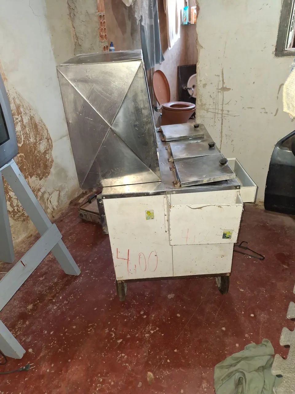 Carrinho de lanche com chapa  1600,00 - Foto 4