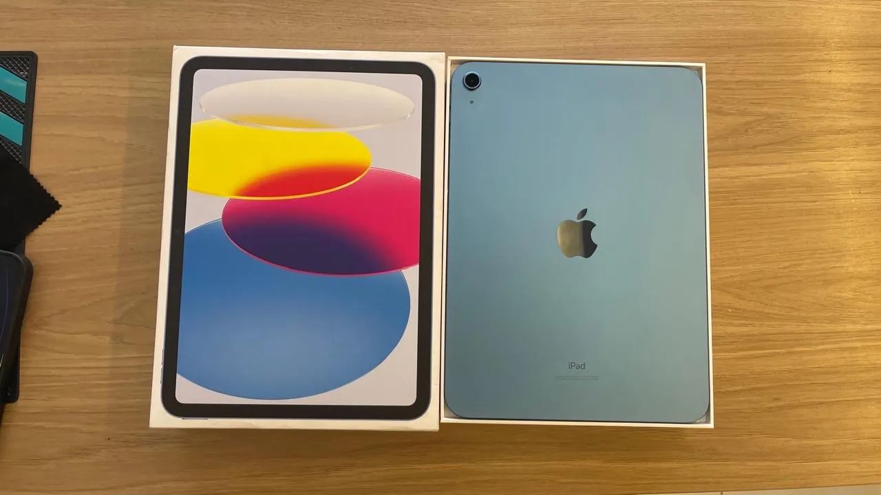 iPad 10 azul 64gb muito conservado 