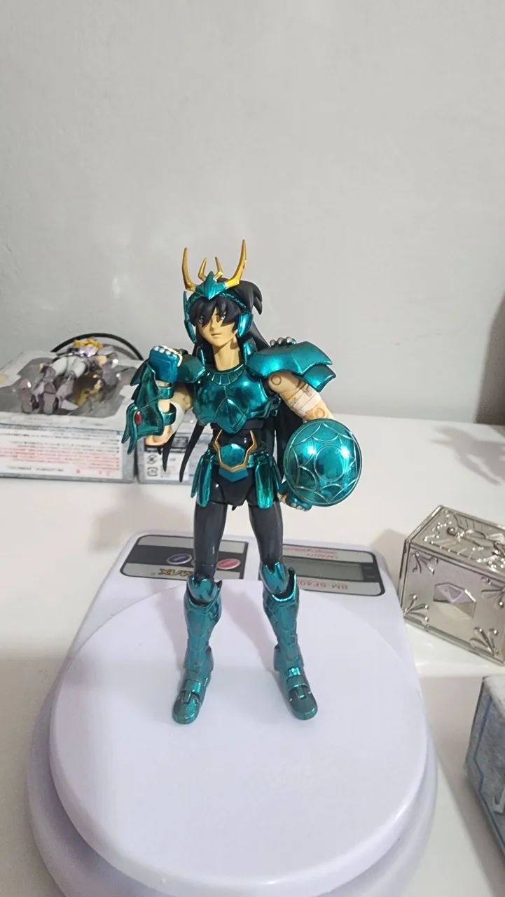 Cloth Myth Shiryu dragão Cavaleiros zodíaco  - Foto 3